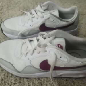 White and Purple Nikes